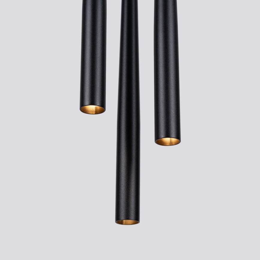 Підвісна люстра BLISS 3xG9/8W/230V чорний