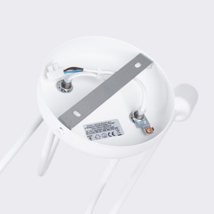 Пристельова люстра LOOP 2xE27/15W/230V білий