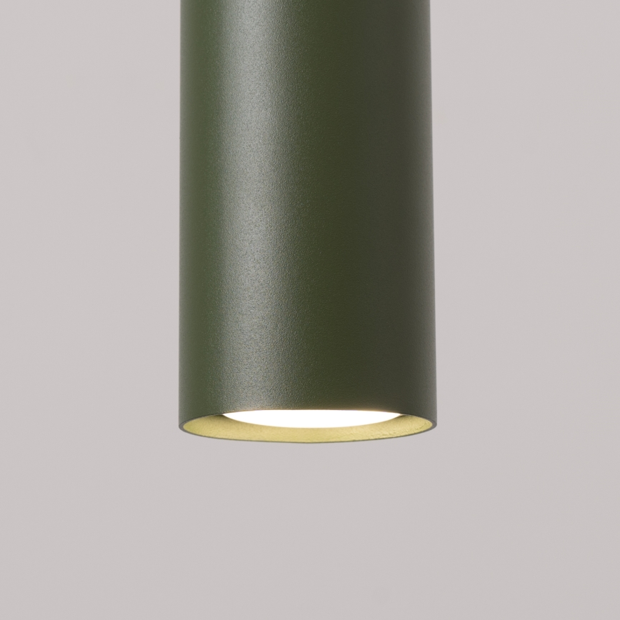 Підвісна люстра LAGOS 1xGU10/10W/230V зелений