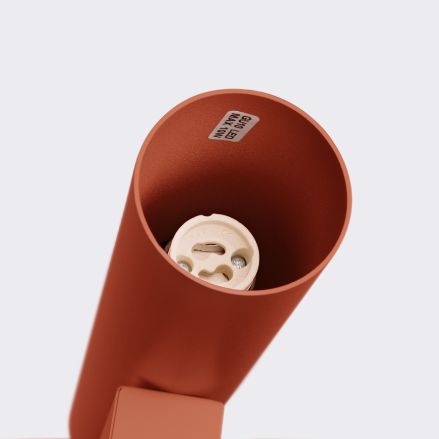 Настінний світильник LAGOS 2xGU10/10W/230V червоний