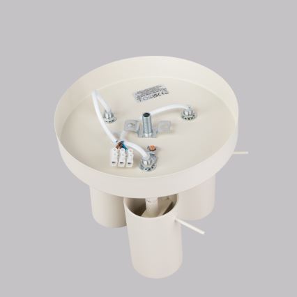 Точечный светильник RING 3xGU10/10W/230V кремовый