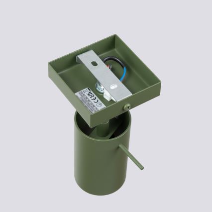 Настенный точечный светильник RING 1xGU10/10W/230V зеленый