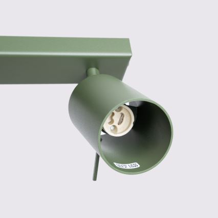 Точечный светильник RING 3xGU10/10W/230V зеленый