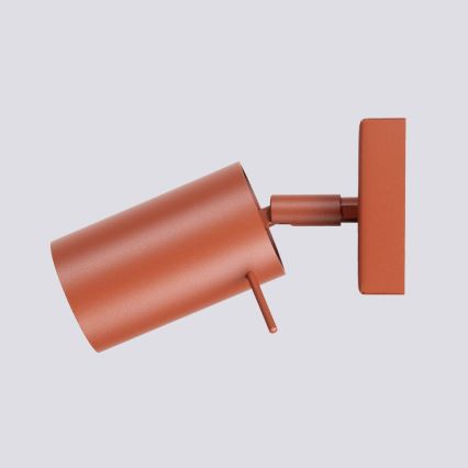 Настінний точковий світильник RING 1xGU10/10W/230V червоний
