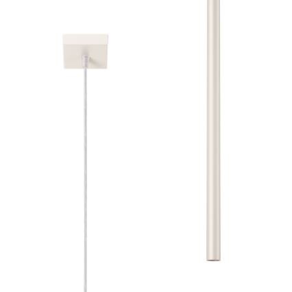 Підвісна люстра PASTELO 1xG9/8W/230V кремовий