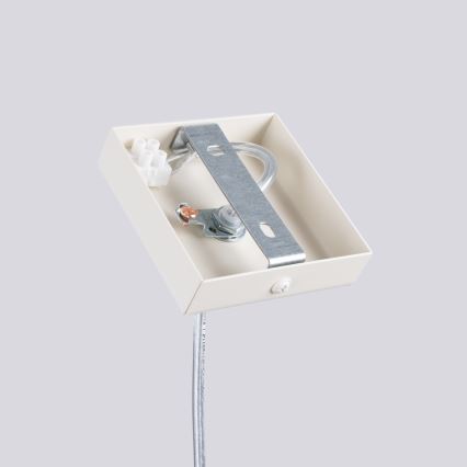 Підвісна люстра PASTELO 1xG9/8W/230V кремовий
