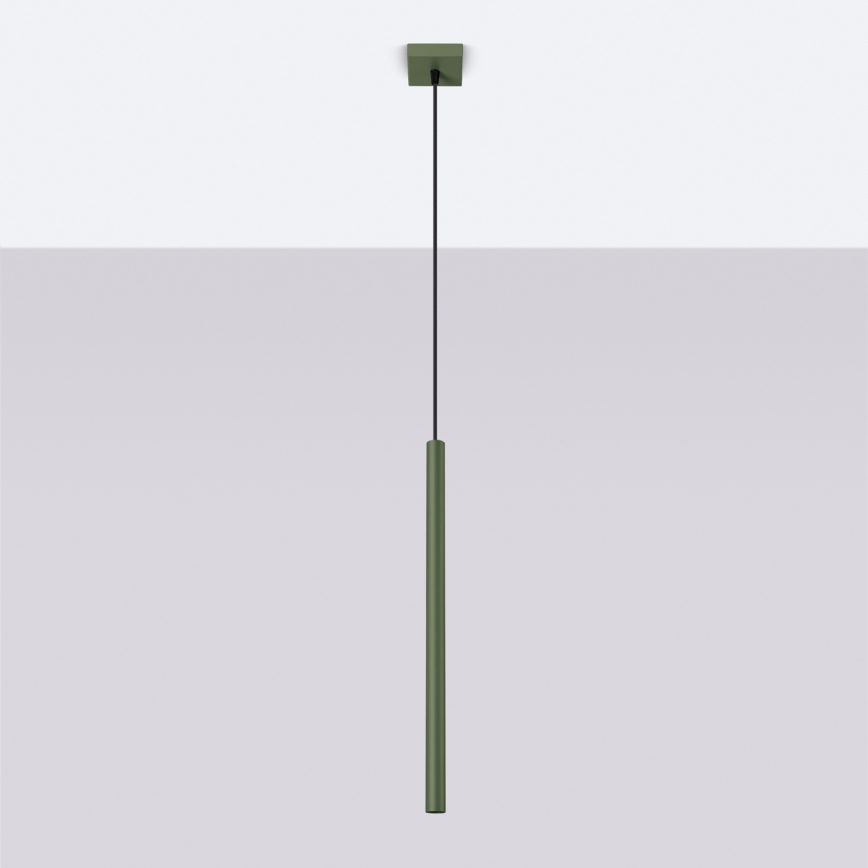 Подвесная люстра PASTELO 1xG9/8W/230V зеленый