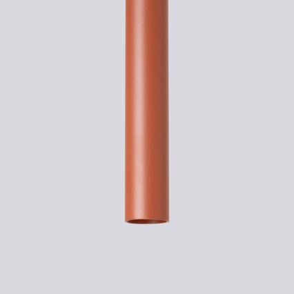 Підвісна люстра PASTELO 1xG9/8W/230V червоний