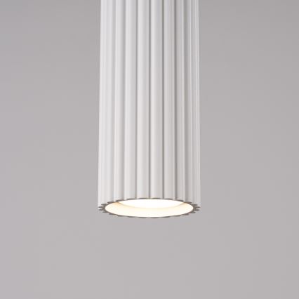 Підвісна люстра KARBON 1xGU10/10W/230V білий