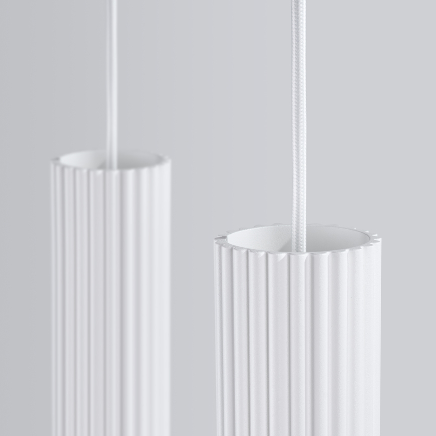 Подвесная люстра KARBON 2xGU10/10W/230V белый