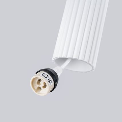 Подвесная люстра KARBON 2xGU10/10W/230V белый