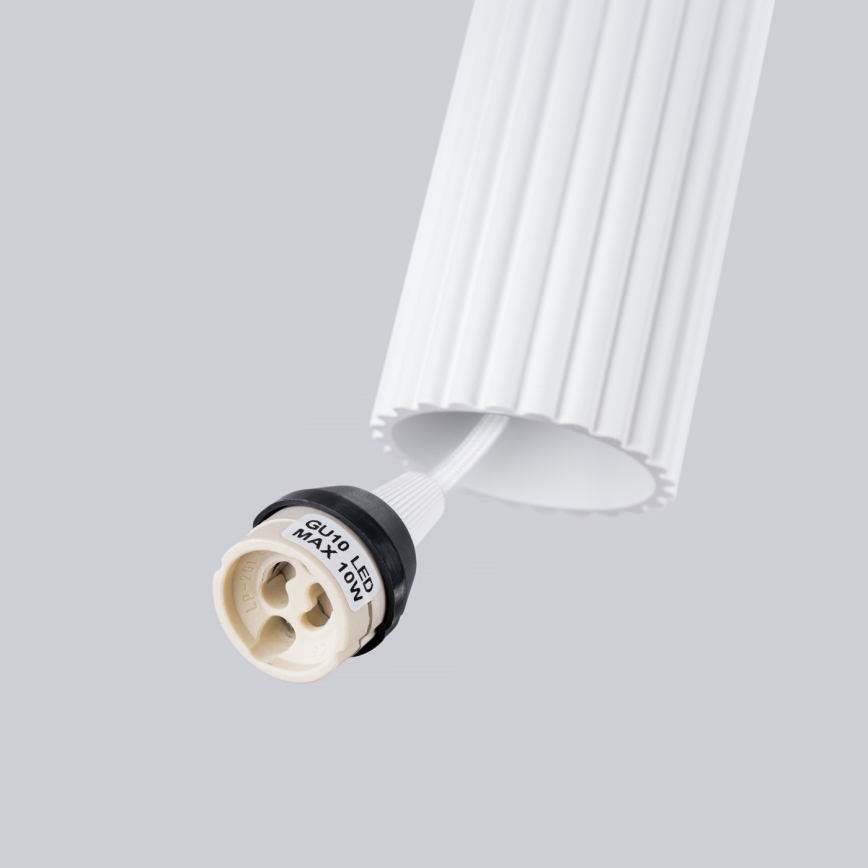 Подвесная люстра KARBON 2xGU10/10W/230V белый