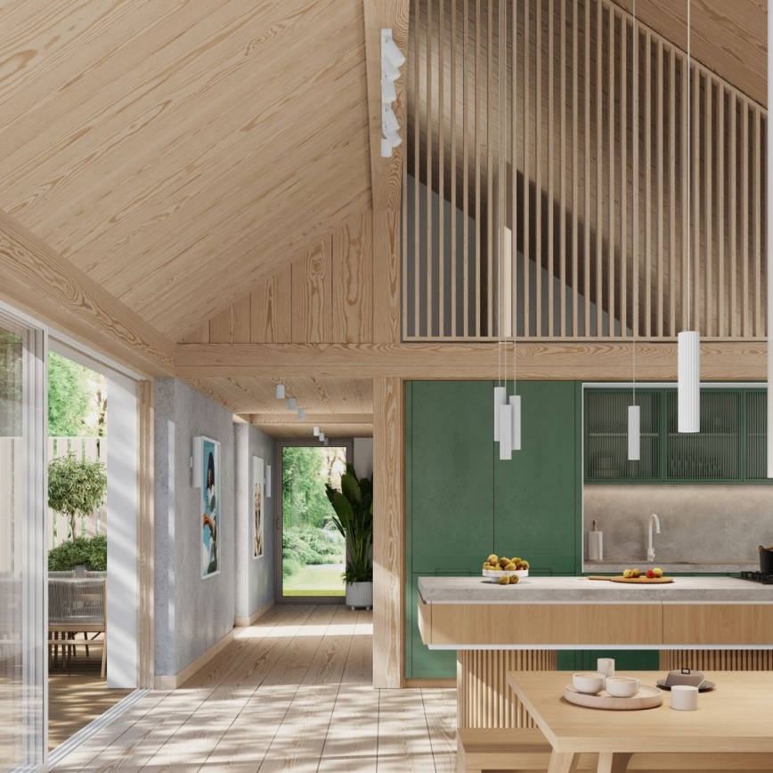 Точечный светильник KARBON 6xGU10/10W/230V белый