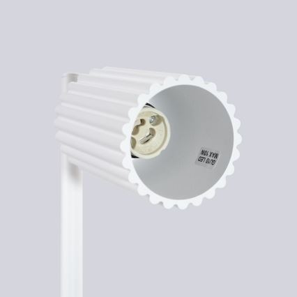 Настільна лампа KARBON 1xGU10/10W/230V білий