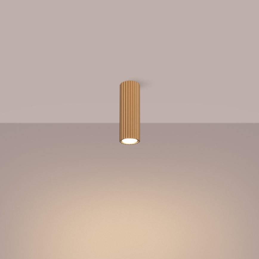 Точковий світильник KARBON 1xGU10/10W/230V 20 см золотий