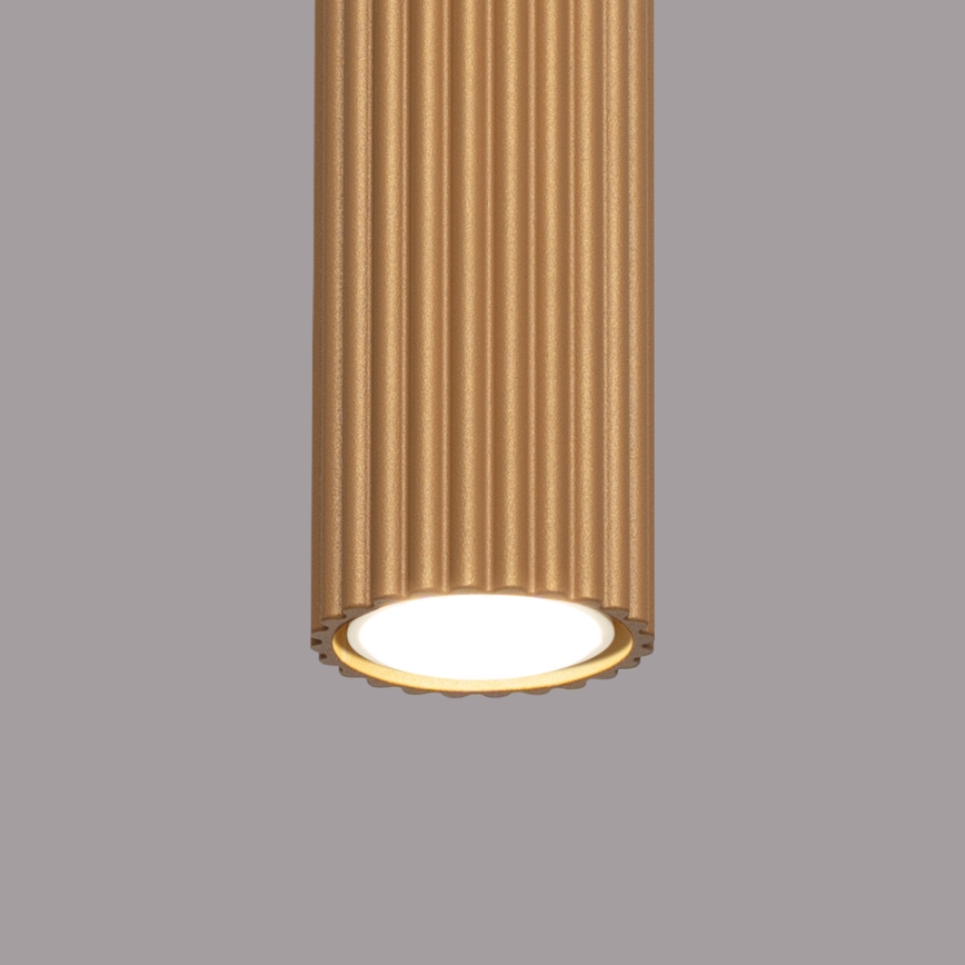 Точковий світильник KARBON 1xGU10/10W/230V 20 см золотий
