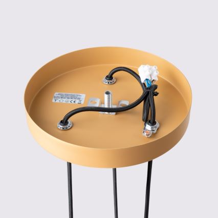 Подвесная люстра KARBON 3xGU10/10W/230V золотистый