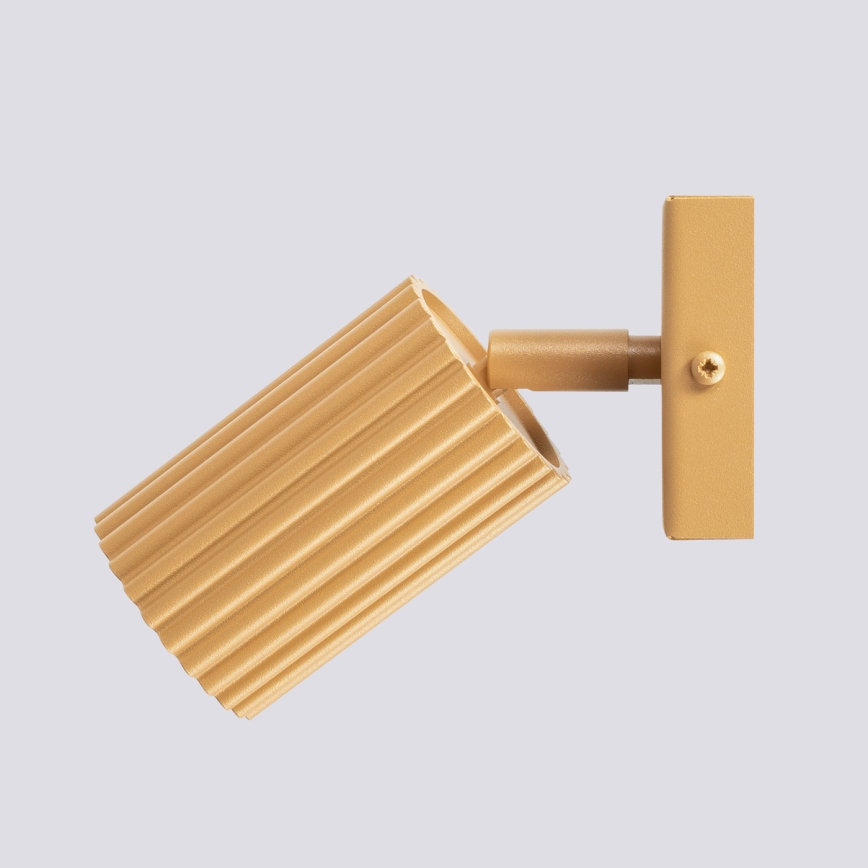 Настенный точечный светильник KARBON 1xGU10/10W/230V золотистый