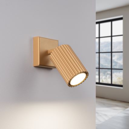 Настінний точковий світильник KARBON 1xGU10/10W/230V золотий