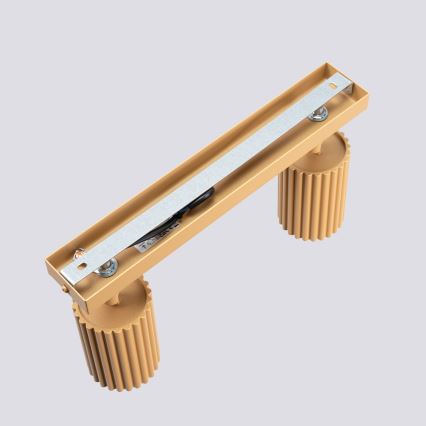 Точковий світильник KARBON 2xGU10/10W/230V золотий