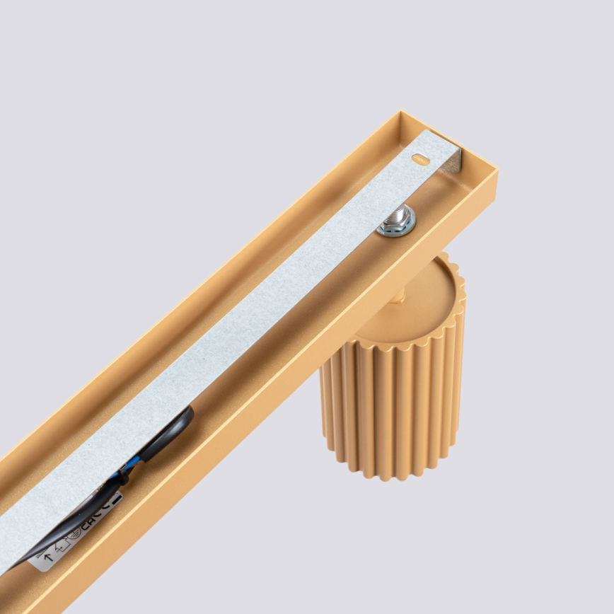 Точечный светильник KARBON 4xGU10/10W/230V золотистый