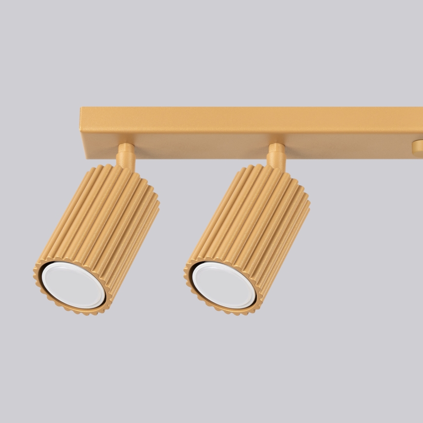 Точечный светильник KARBON 6xGU10/10W/230V золотистый