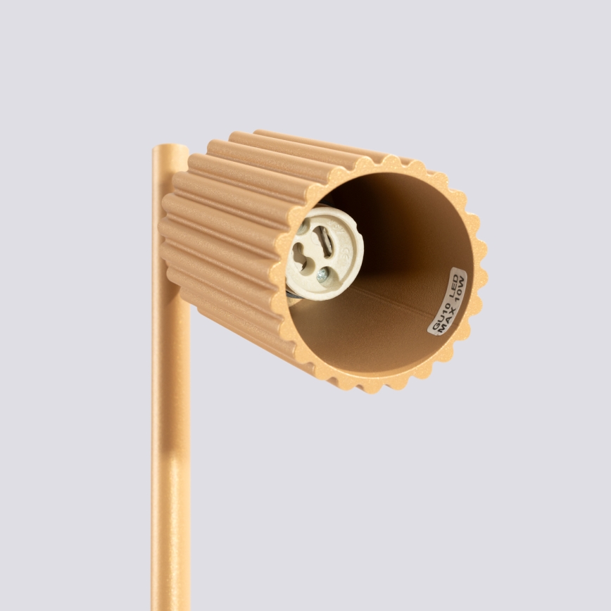 Настільна лампа KARBON 1xGU10/10W/230V золотий