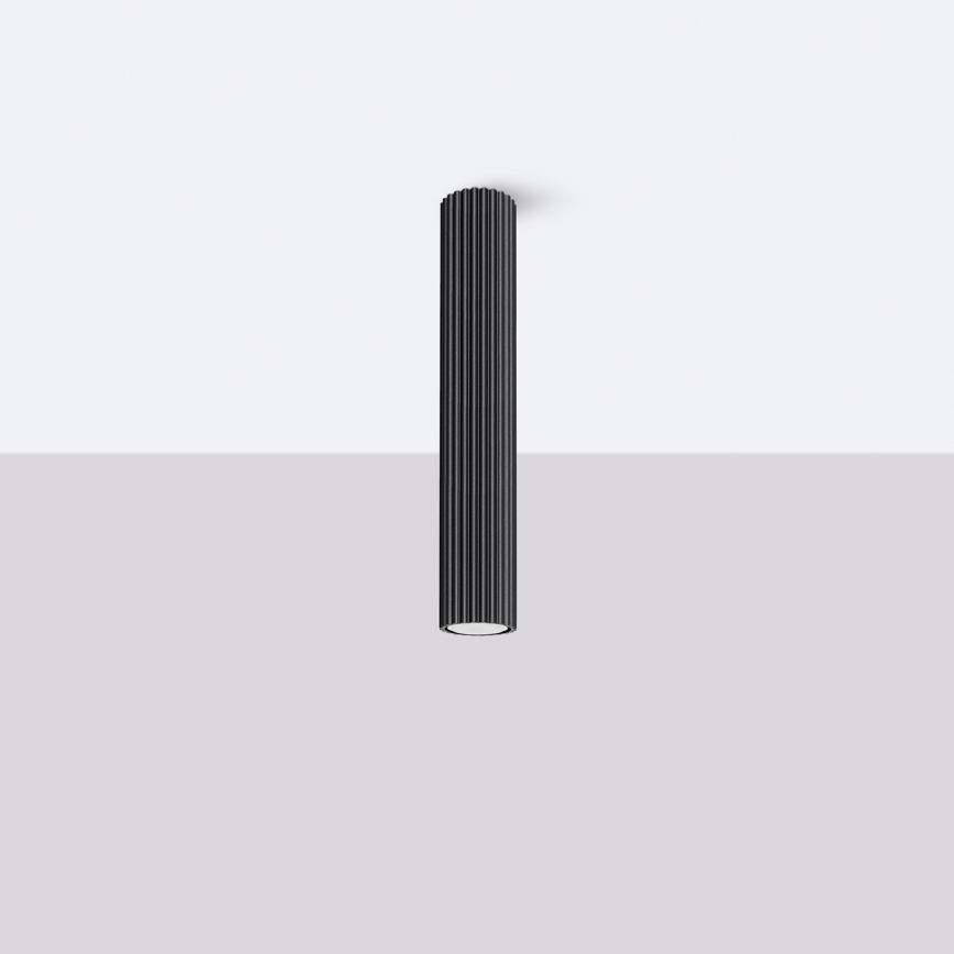 Точечный светильник KARBON 1xGU10/10W/230V 40 см черный