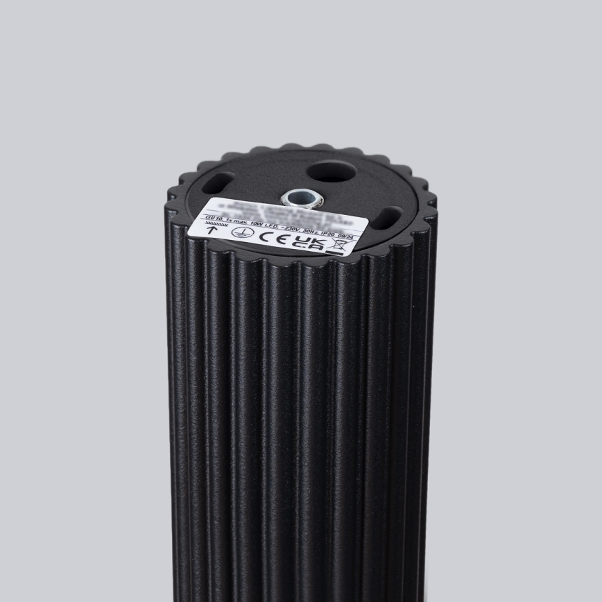 Точковий світильник KARBON 1xGU10/10W/230V 40 см чорний