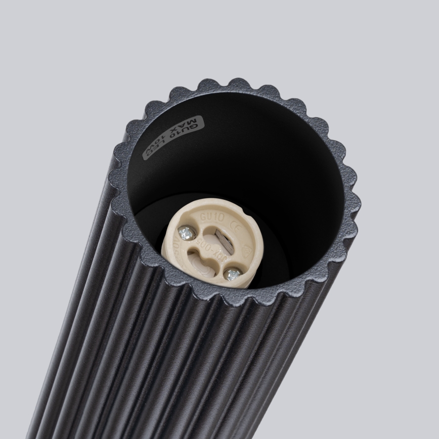 Точковий світильник KARBON 1xGU10/10W/230V 60 см чорний
