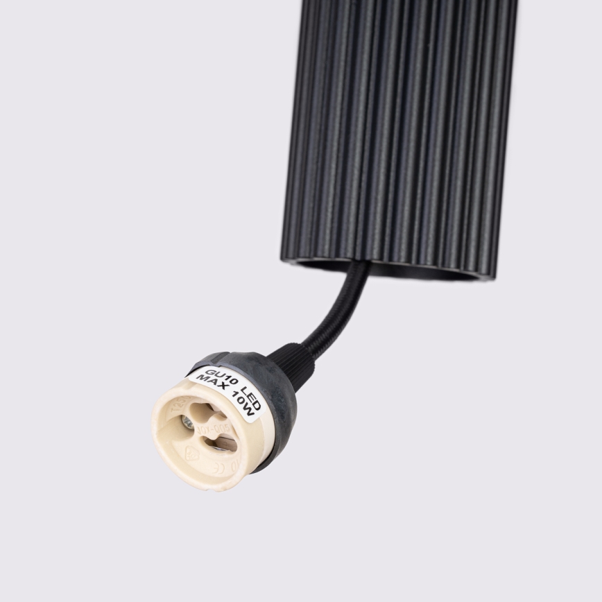 Подвесная люстра KARBON 3xGU10/10W/230V черный
