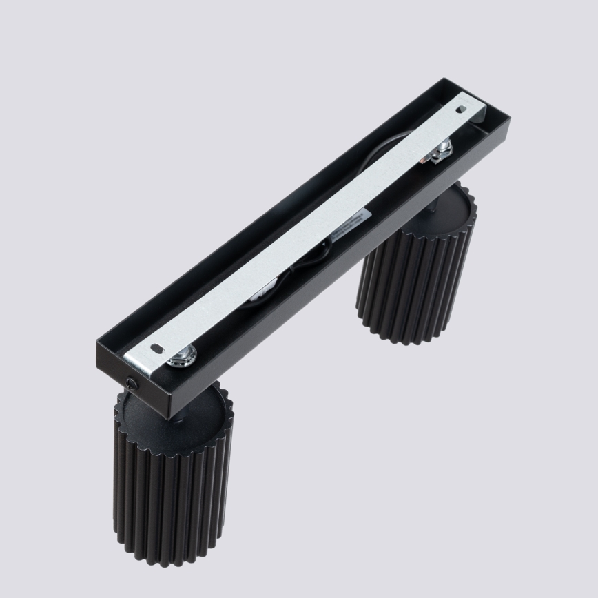 Точечный светильник KARBON 2xGU10/10W/230V черный