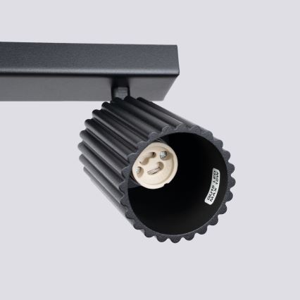 Точечный светильник KARBON 4xGU10/10W/230V черный