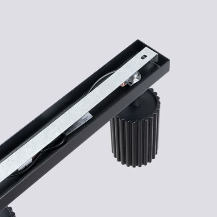Точечный светильник KARBON 6xGU10/10W/230V черный