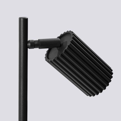 Настольная лампа KARBON 1xGU10/10W/230V черный