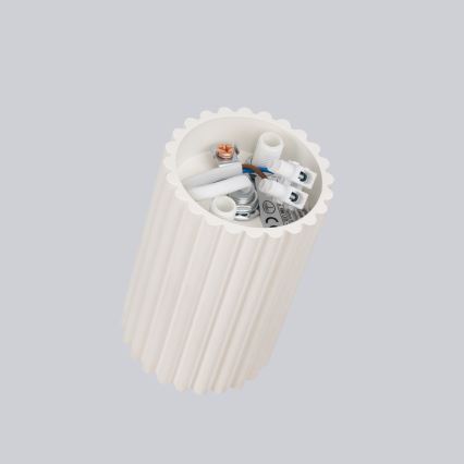 Точечный светильник KARBON 1xGU10/10W/230V 10 см кремовый