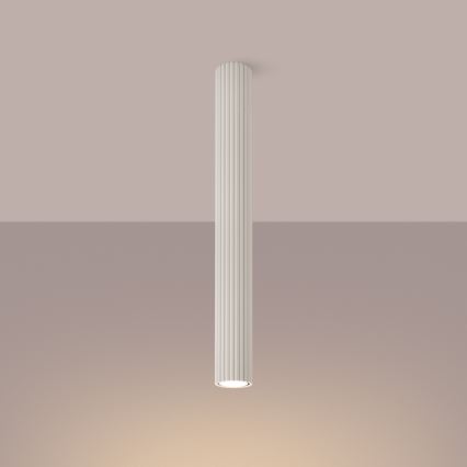 Точечный светильник KARBON 1xGU10/10W/230V 60 см кремовый