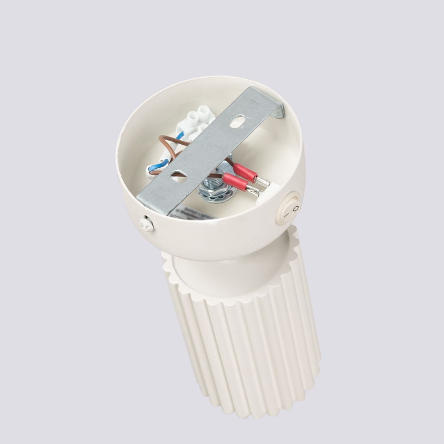 Настенный точечный светильник KARBON 1xGU10/10W/230V кремовый