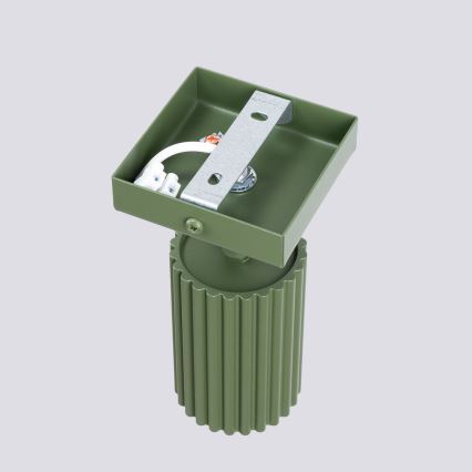 Настенный точечный светильник KARBON 1xGU10/10W/230V зеленый