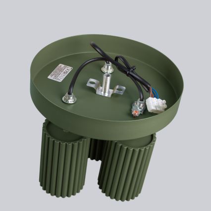 Точковий світильник KARBON 3xGU10/10W/230V зелений