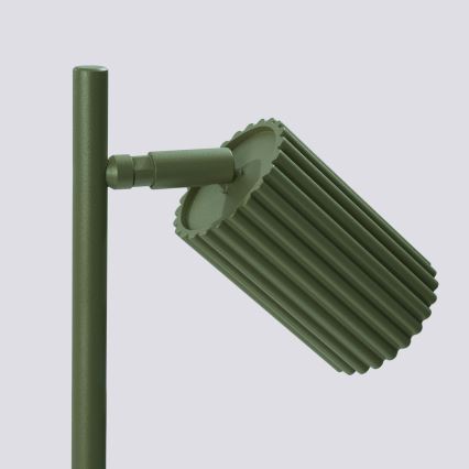 Настільна лампа KARBON 1xGU10/10W/230V зелений