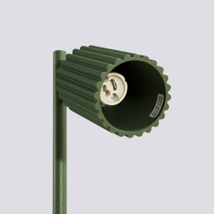 Настільна лампа KARBON 1xGU10/10W/230V зелений