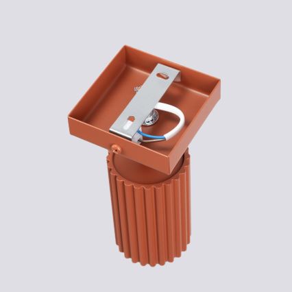 Настенный точечный светильник KARBON 1xGU10/10W/230V красный