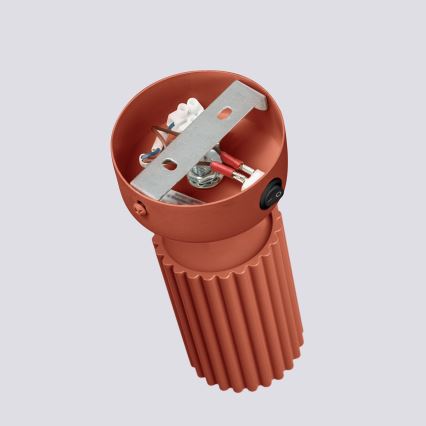 Настінний точковий світильник KARBON 1xGU10/10W/230V червоний