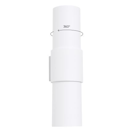 Настінний світильник FLASH 2xE27/15W/230V білий