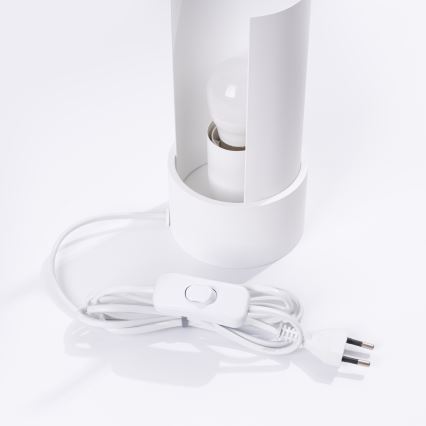 Настільна лампа FLASH 1xE27/15W/230V білий