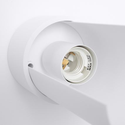 Настінний світильник FLASH 1xE27/15W/230V білий