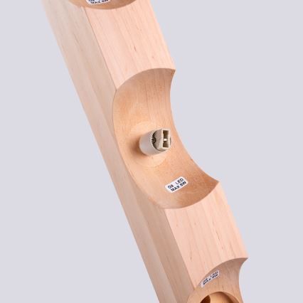 Стельовий світильник BULBO 4xG9/8W/230V бук/білий