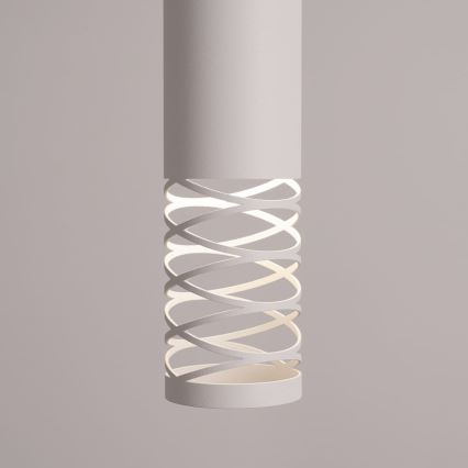 Підвісна люстра LAMI 1xGU10/10W/230V білий