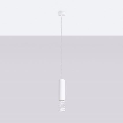 Подвесная люстра LAMI 1xGU10/10W/230V белый